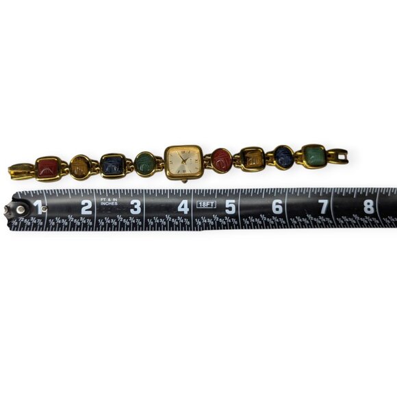 Vintage Kenneth Jay Lane KJL Women's Precious Stones Limited Edition Watch - Picture 13 of 14